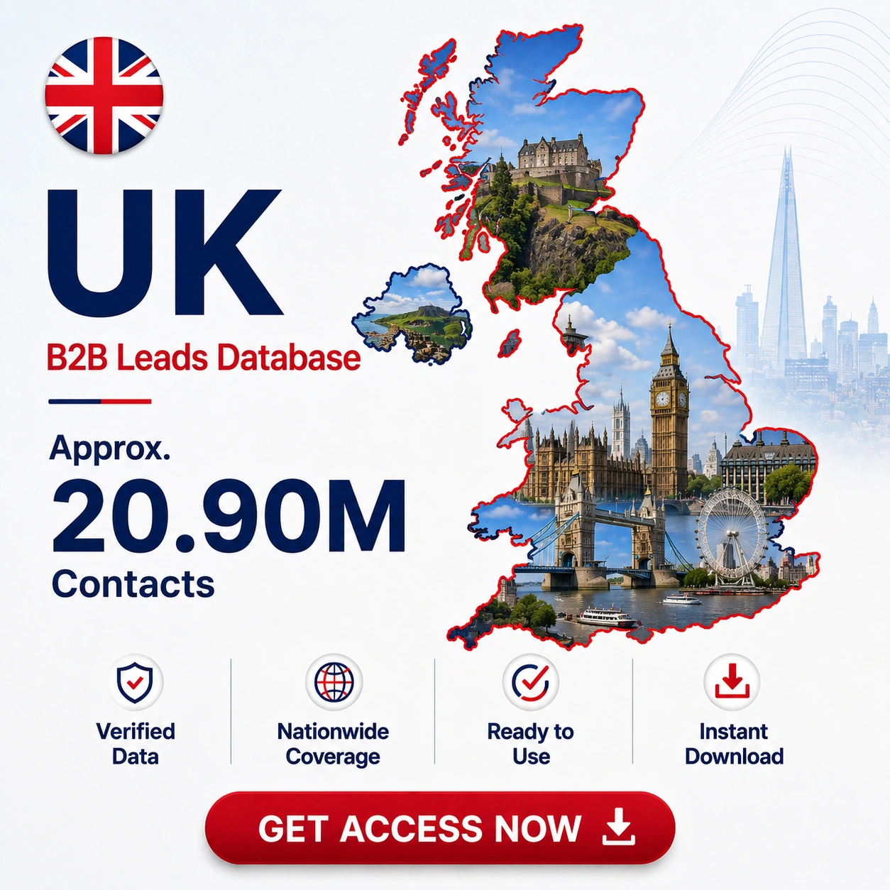United Kingdom B2B Leads Database