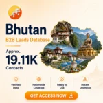 🇧🇹 Bhutan Business Contacts Database