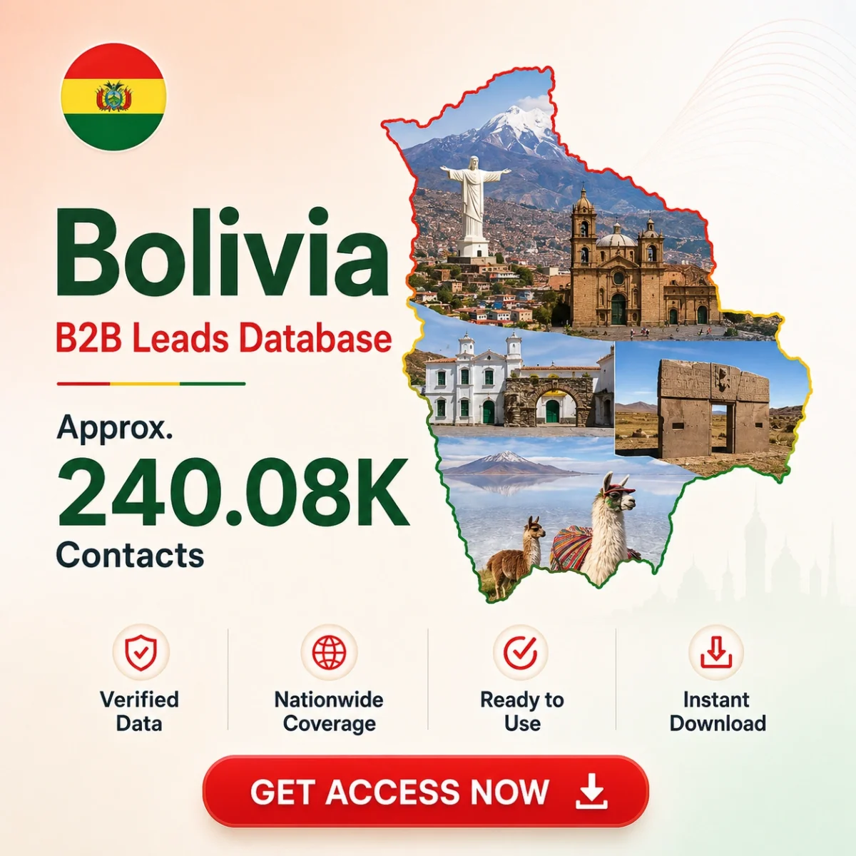 Bolivia B2B Leads Database