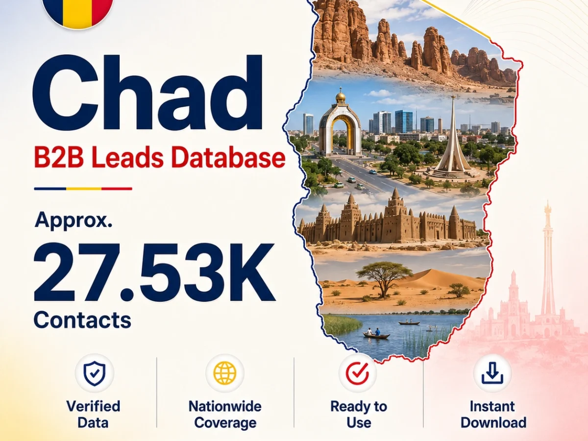 Chad B2B Leads Database