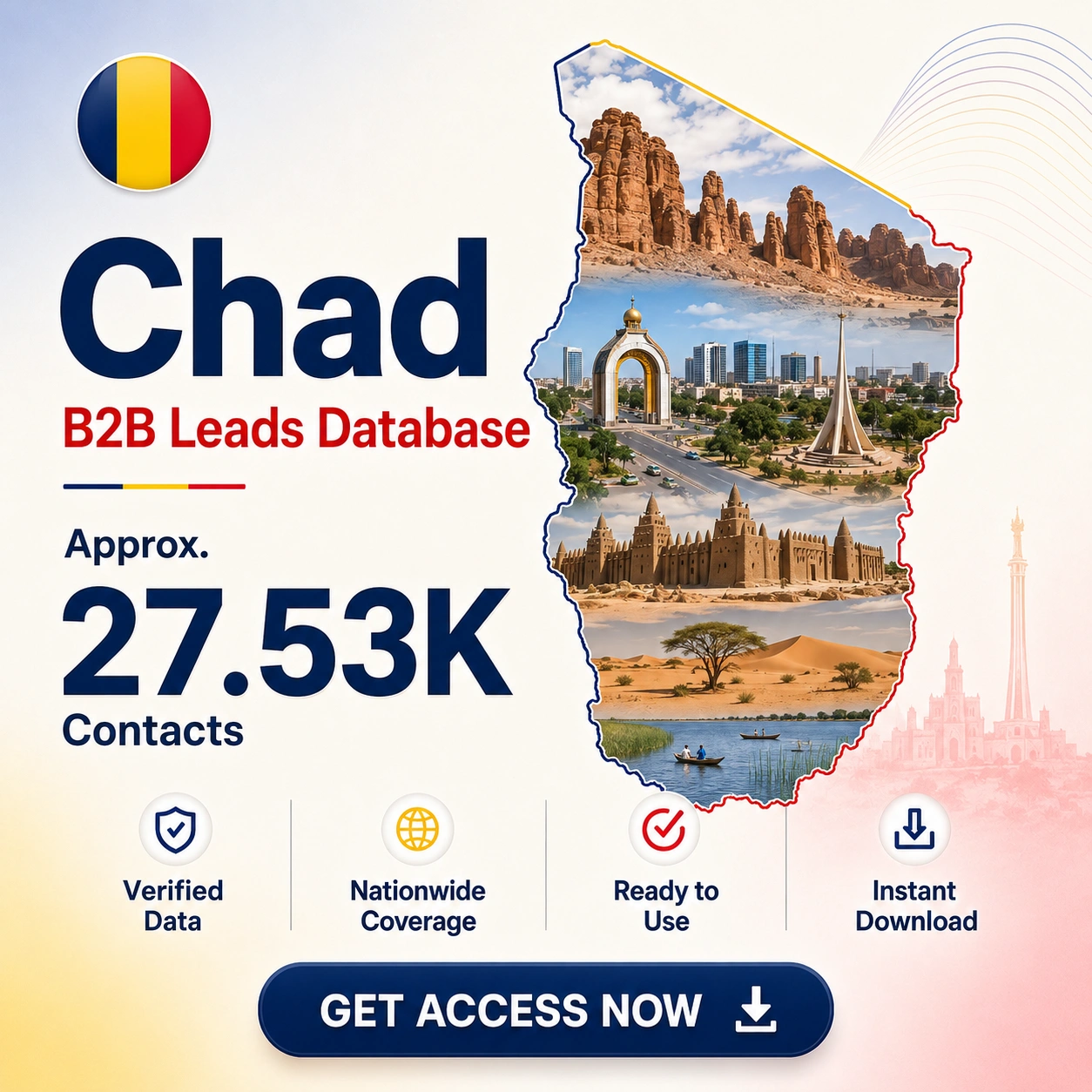 Chad B2B Leads Database