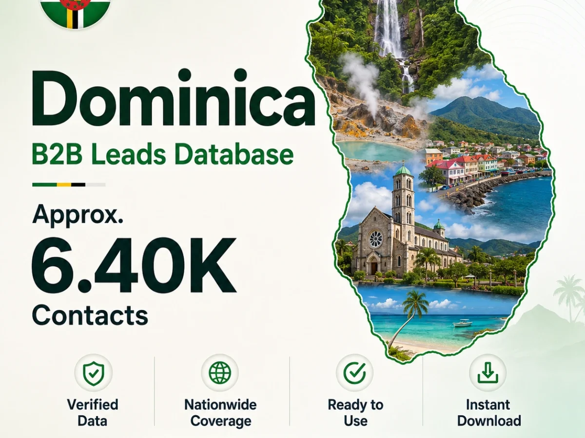 Dominica B2B Leads Database