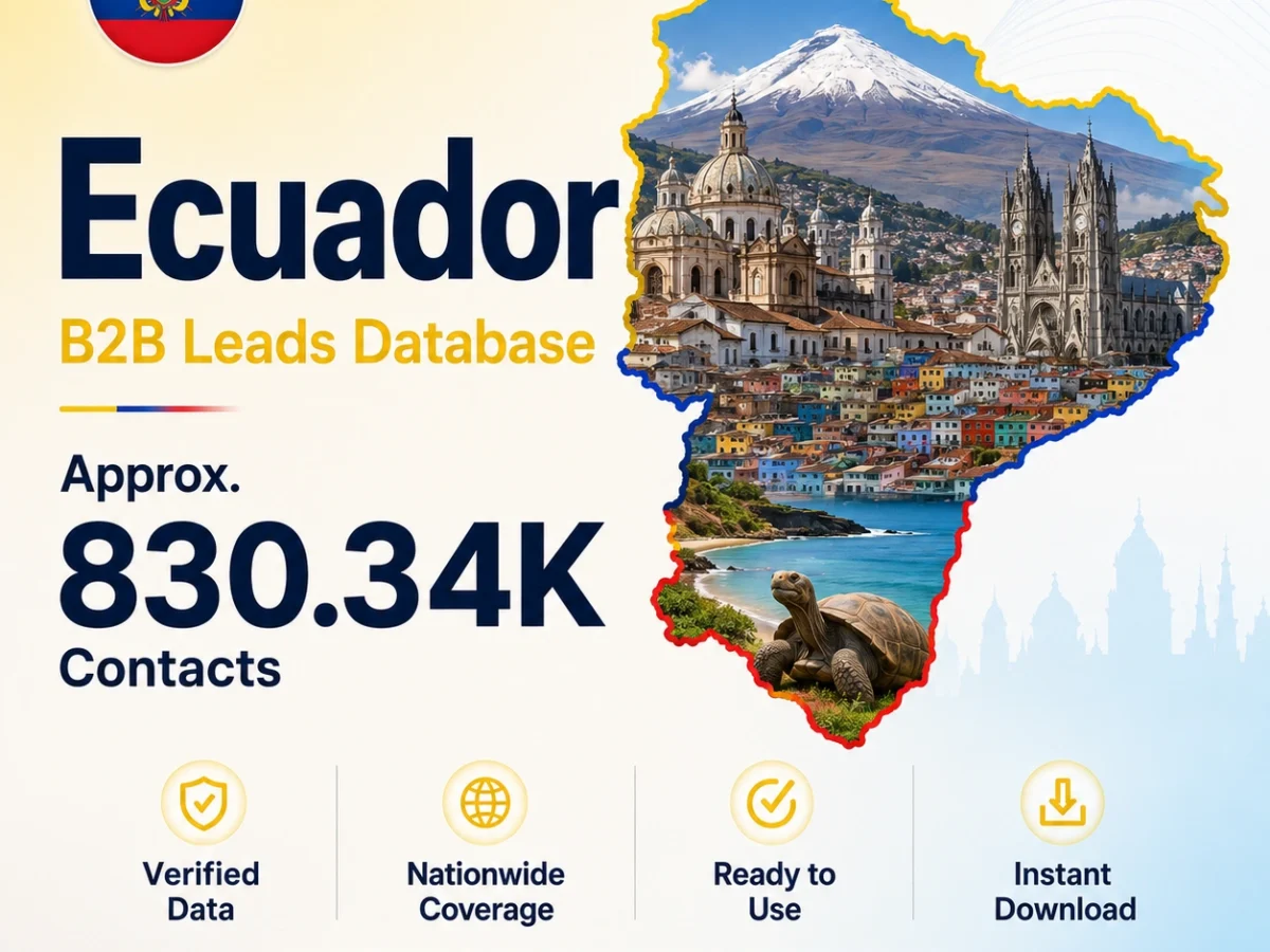 Ecuador B2B Leads Database