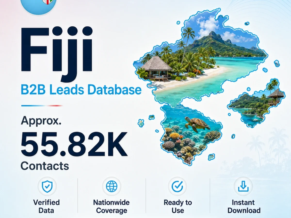 Fiji B2B Leads Database