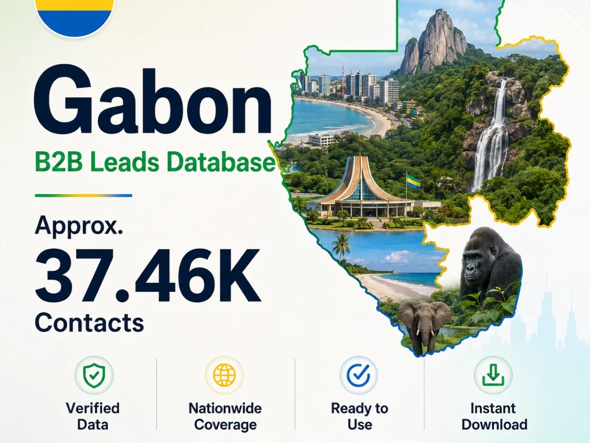 Gabon B2B Leads Database