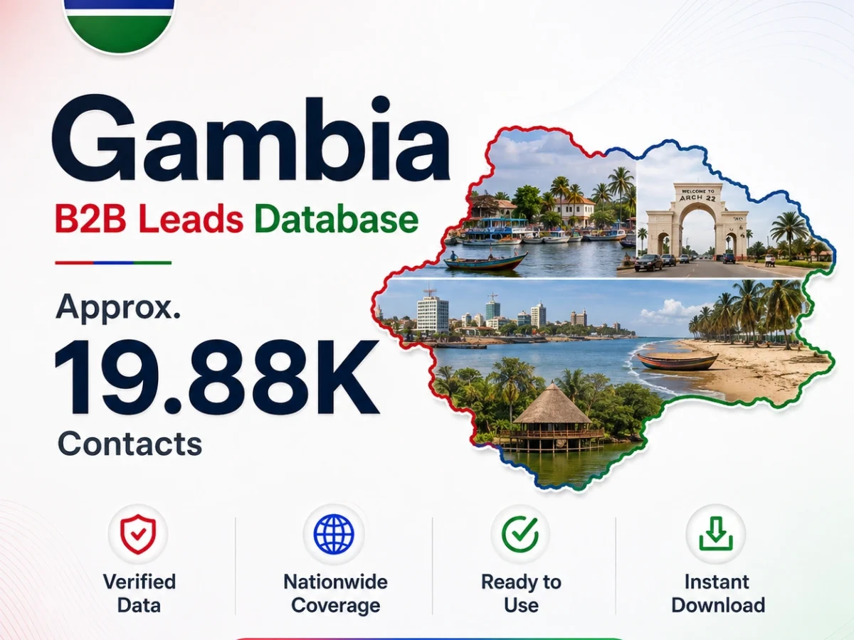 Gambia B2B Leads Database