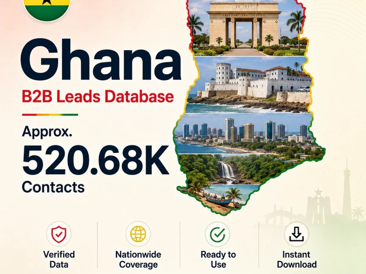 Ghana B2B Leads Database