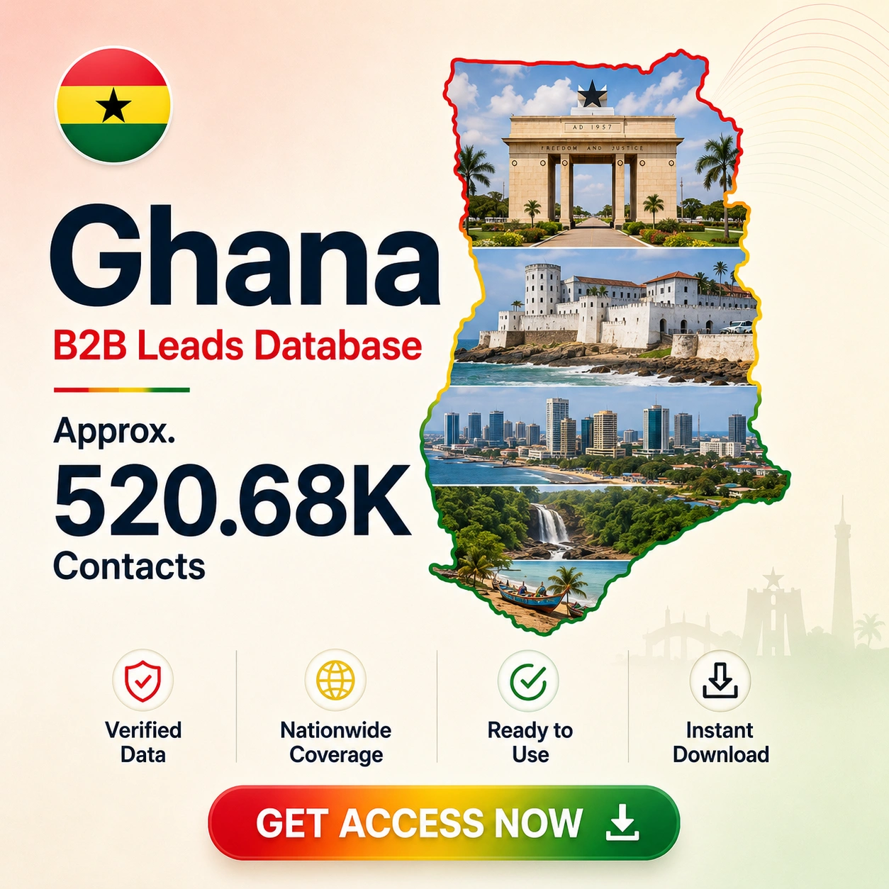 Ghana B2B Leads Database