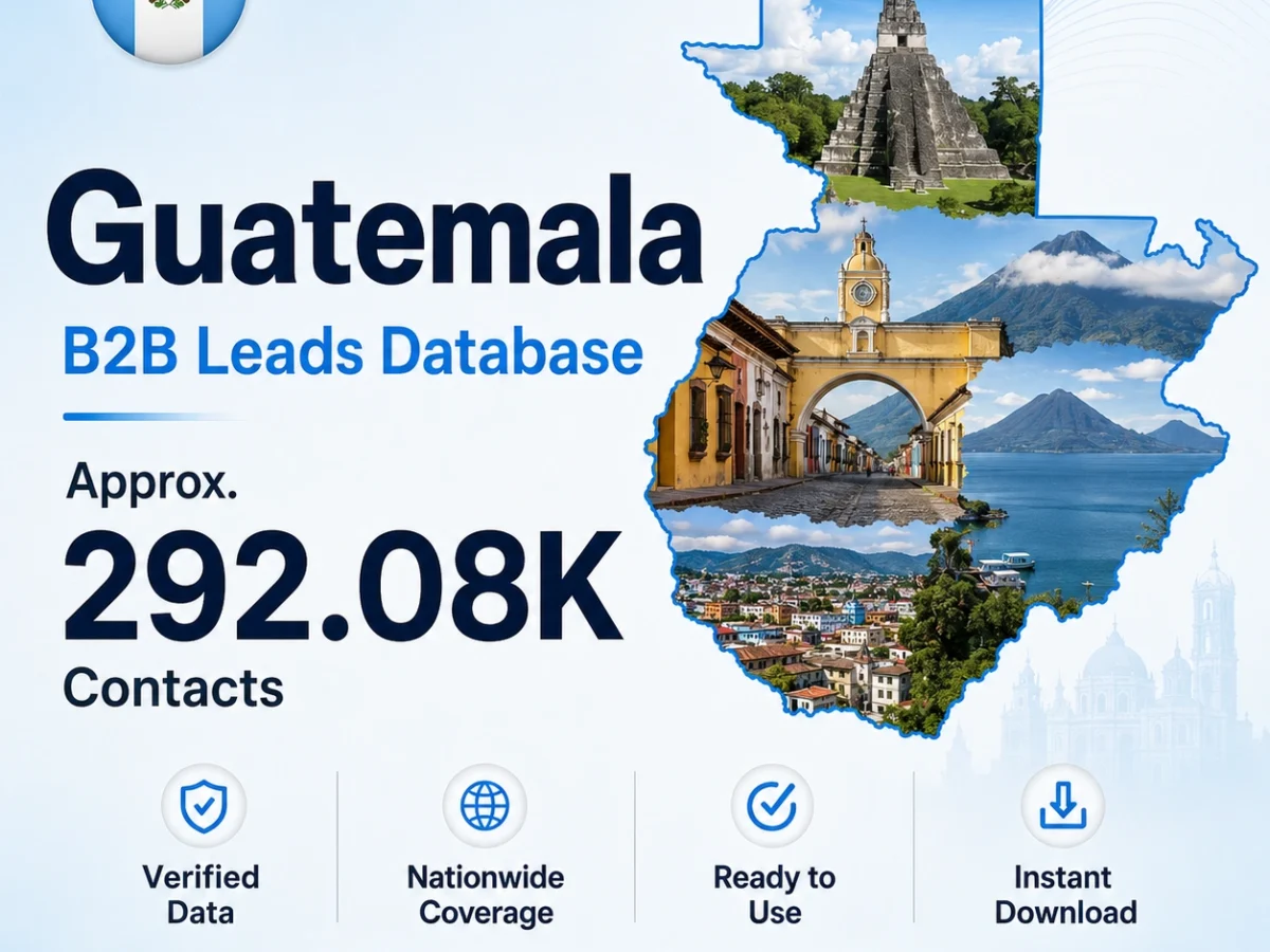 Guatemala B2B Leads Database