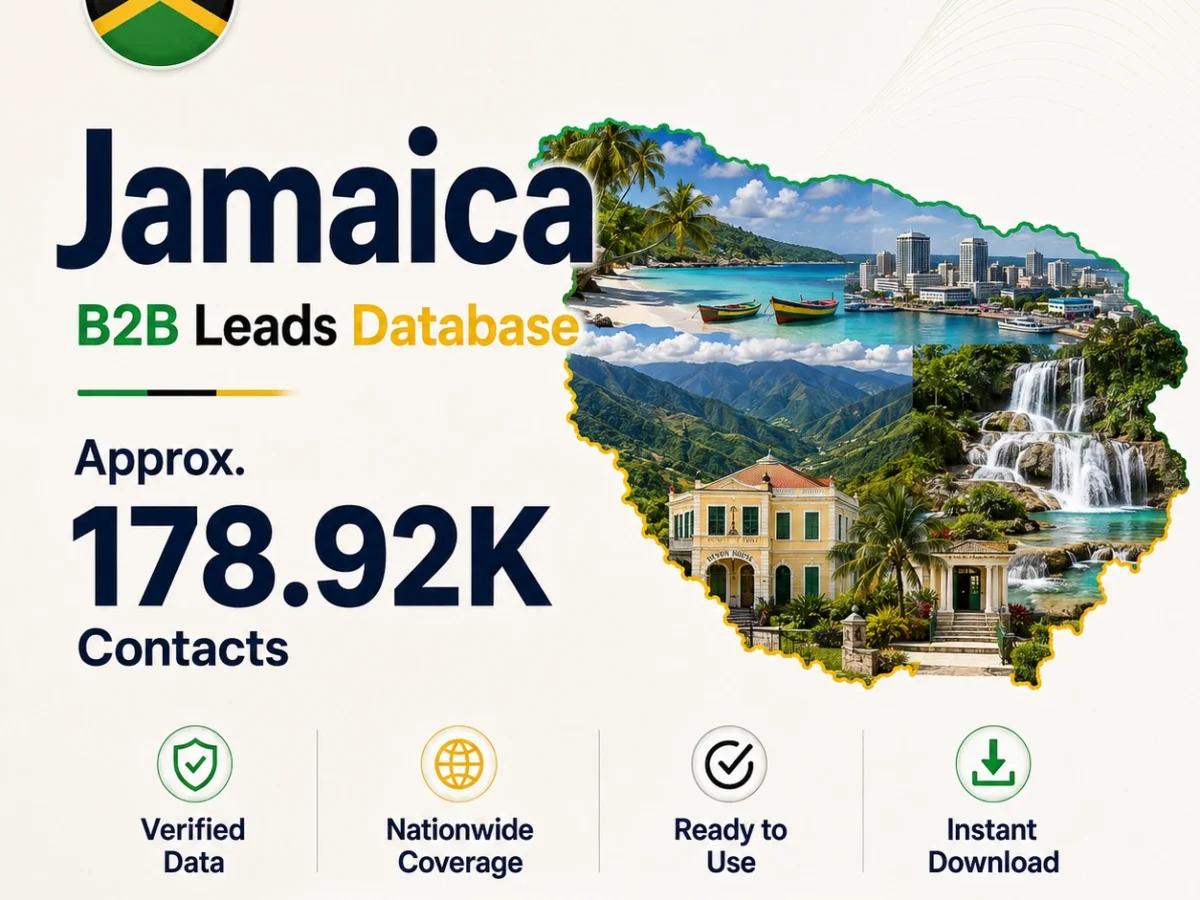 Jamaica B2B Leads Database