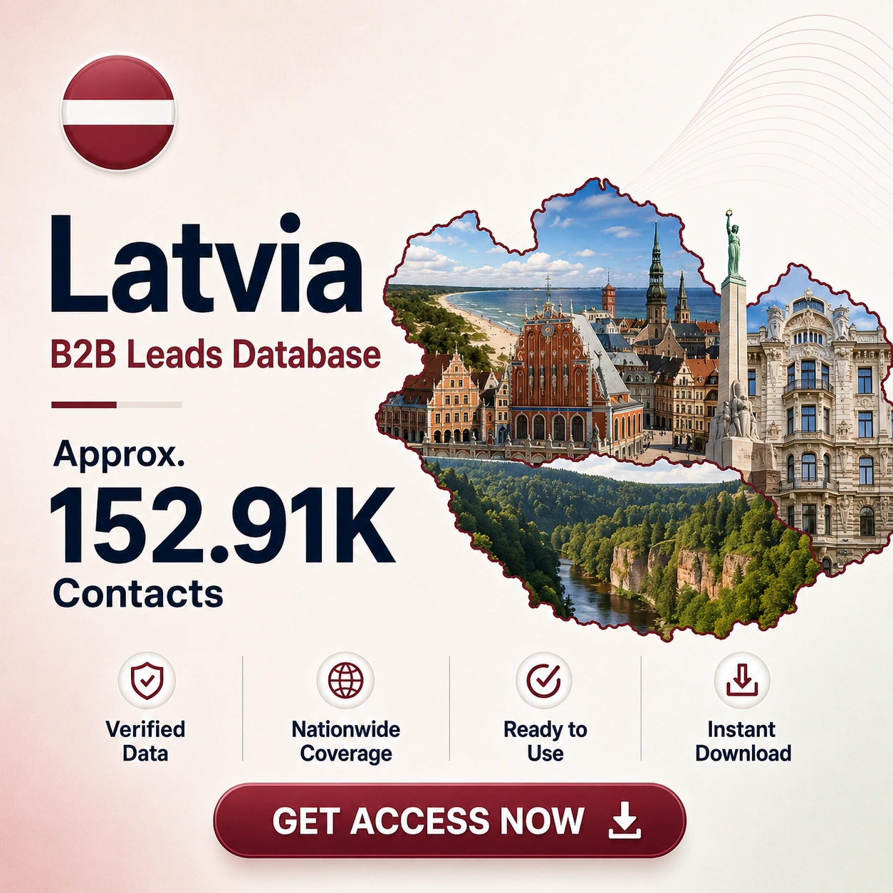 Latvia B2B Leads Database