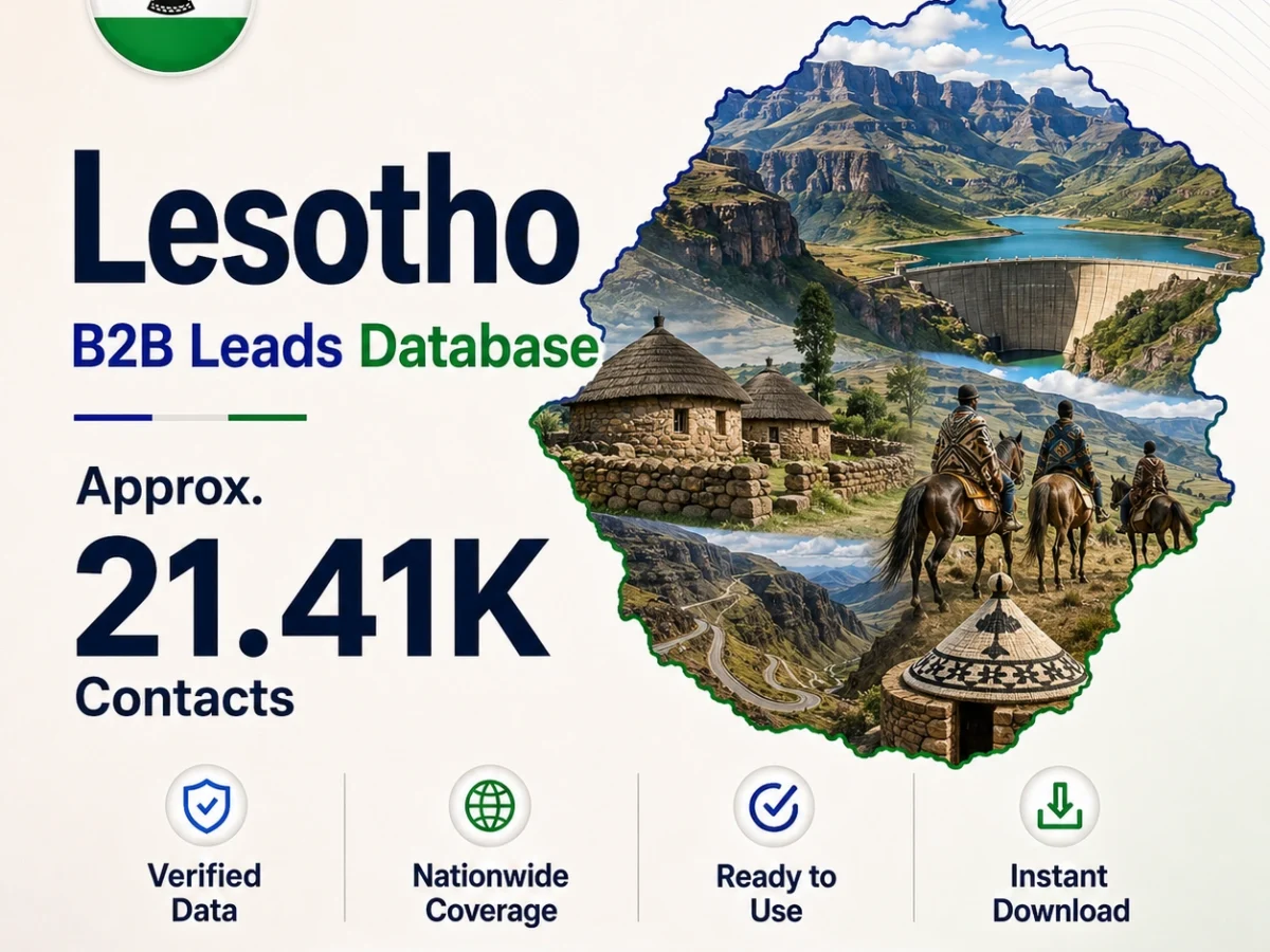 Lesotho B2B Leads Database