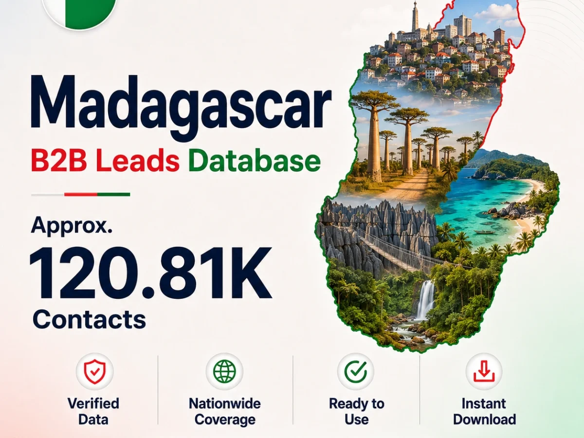 Madagascar B2B Leads Database