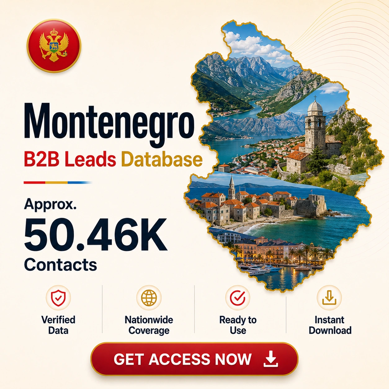 Montenegro B2B Leads Database