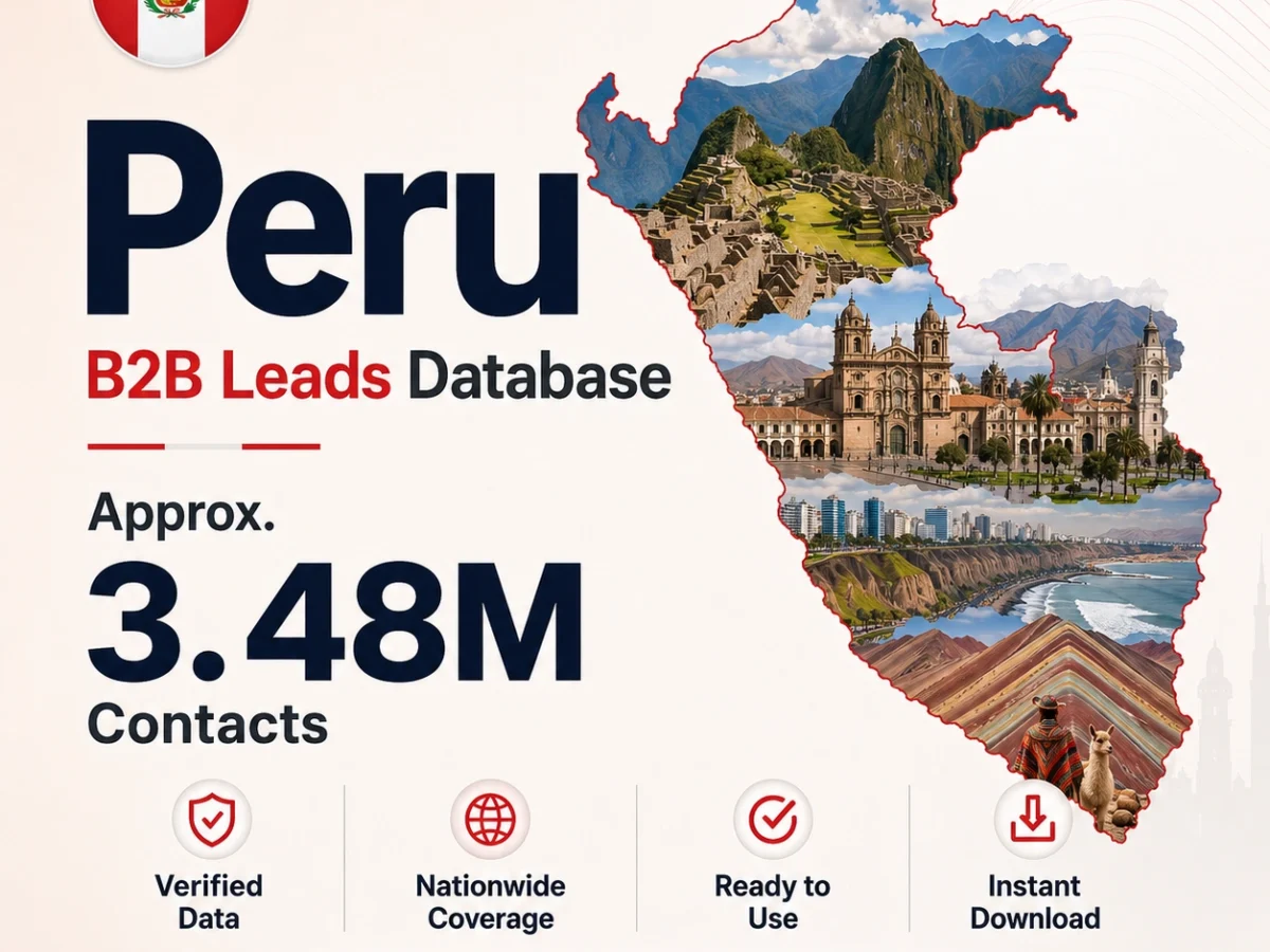 Peru B2B Leads Database