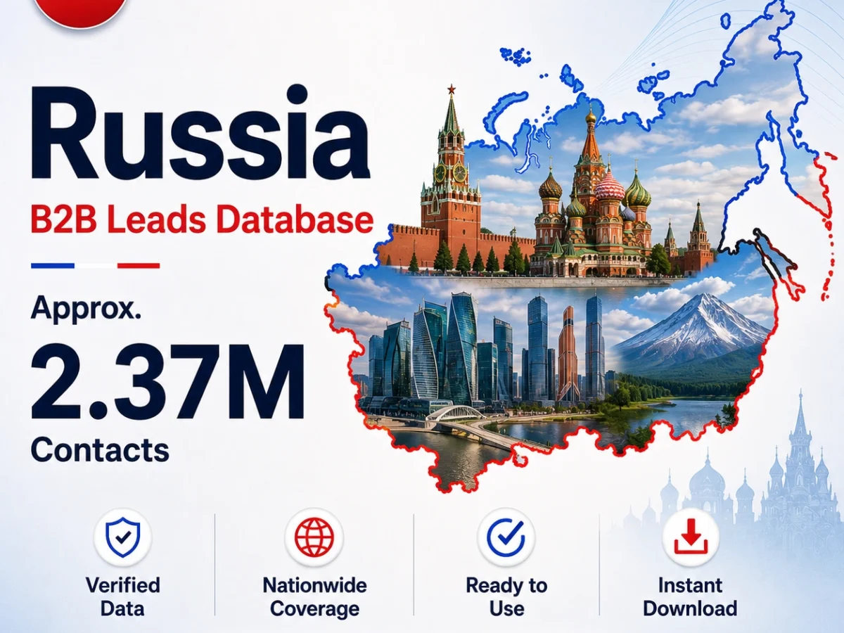Russia B2B Leads Database