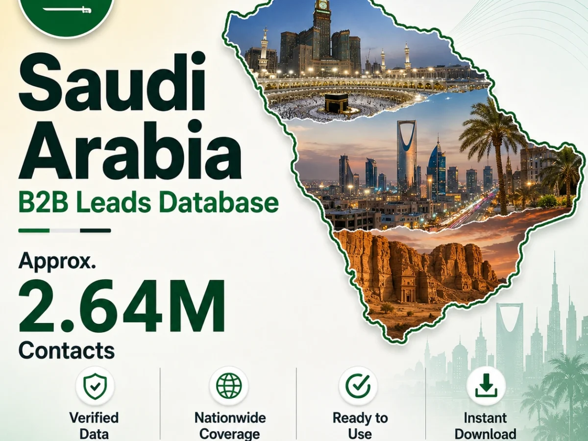 Saudi Arabia B2B Leads Database