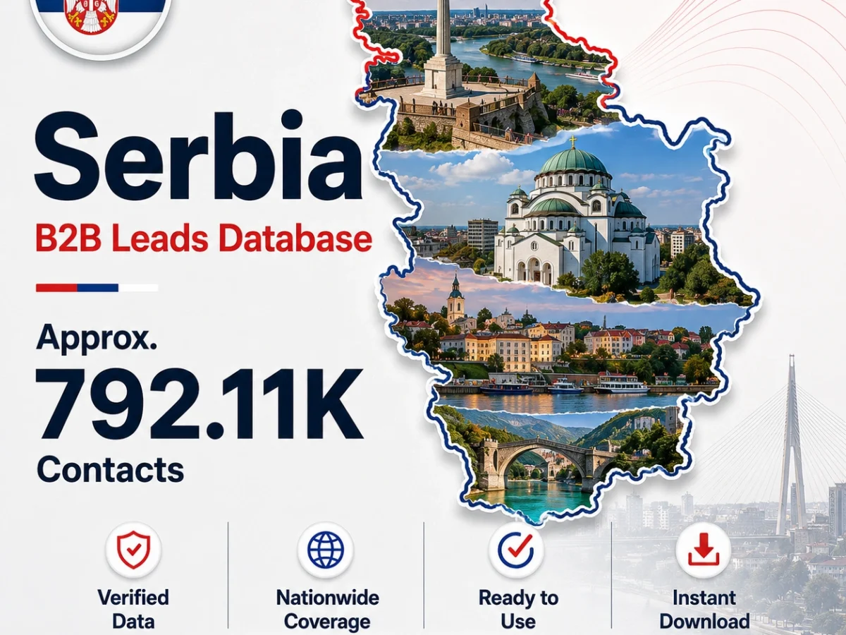 Serbia B2B Leads Database