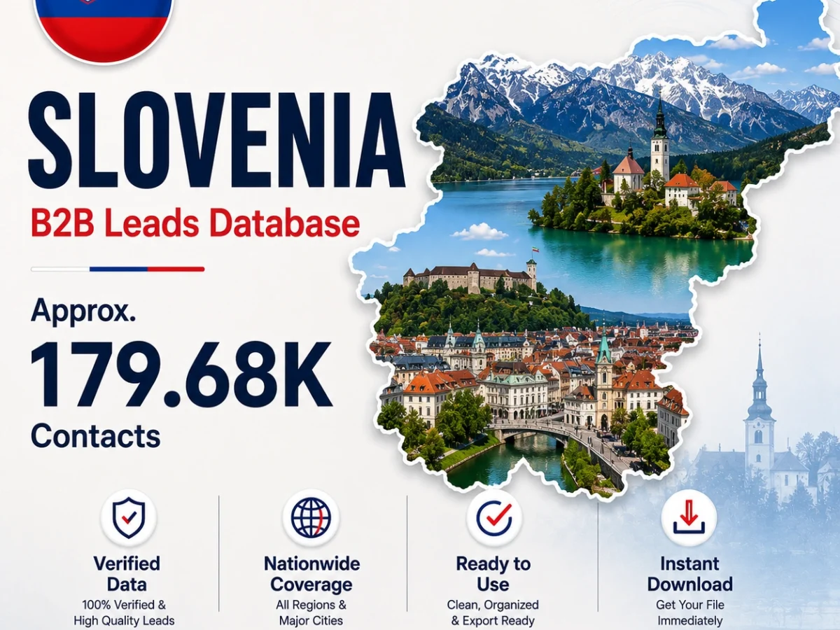 Slovenia B2B Leads Database