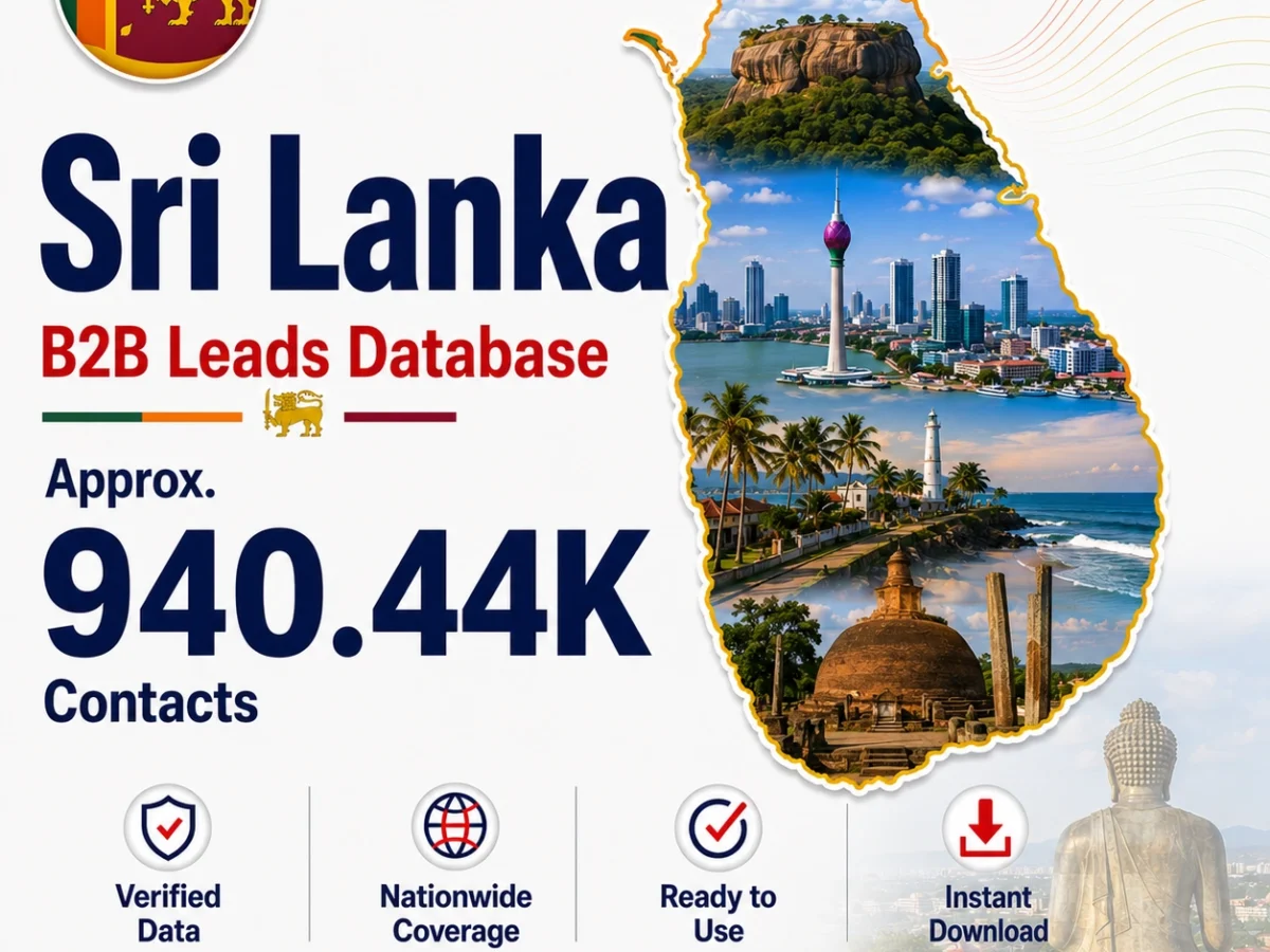 Sri Lanka B2B Leads Database