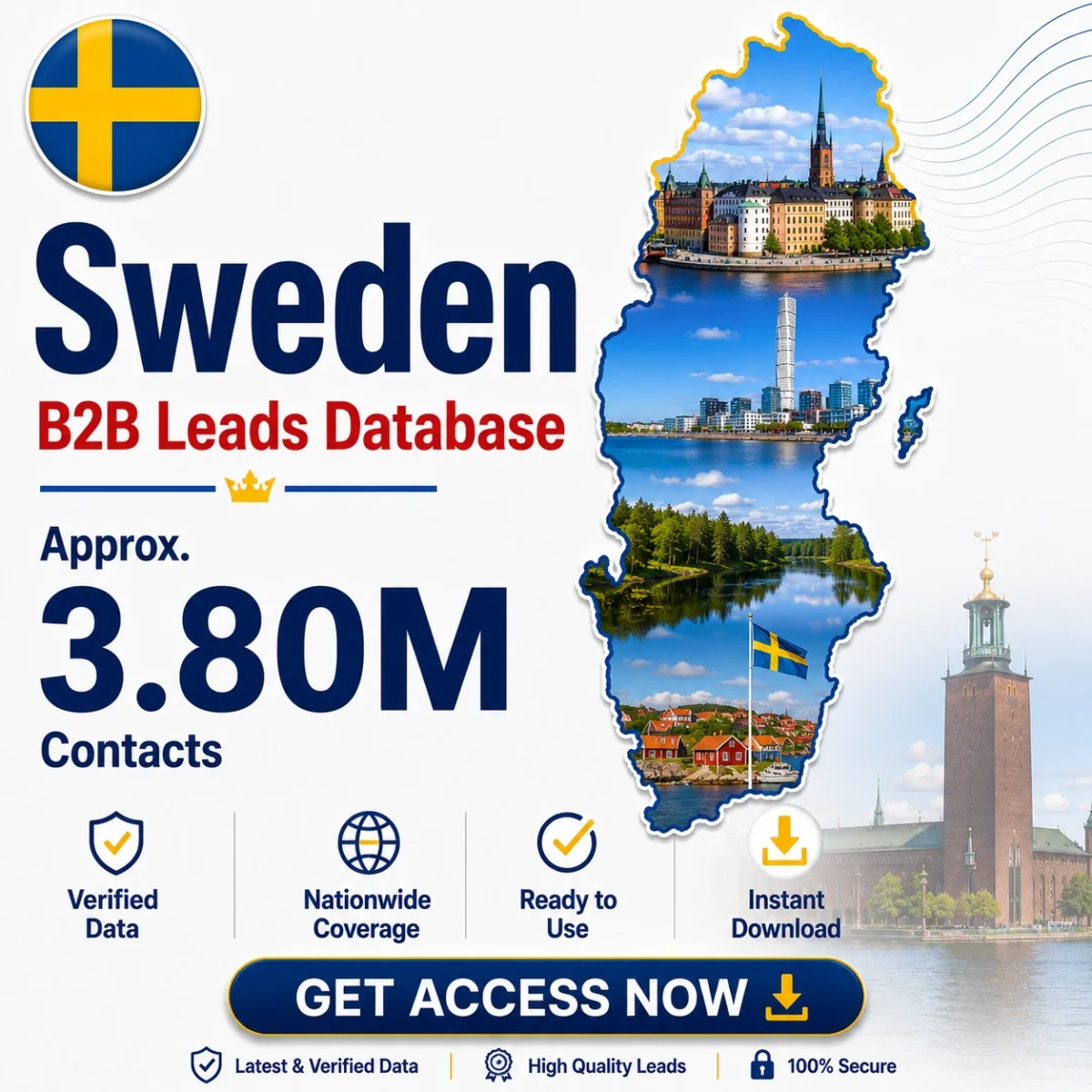 Sweden B2B Leads Database