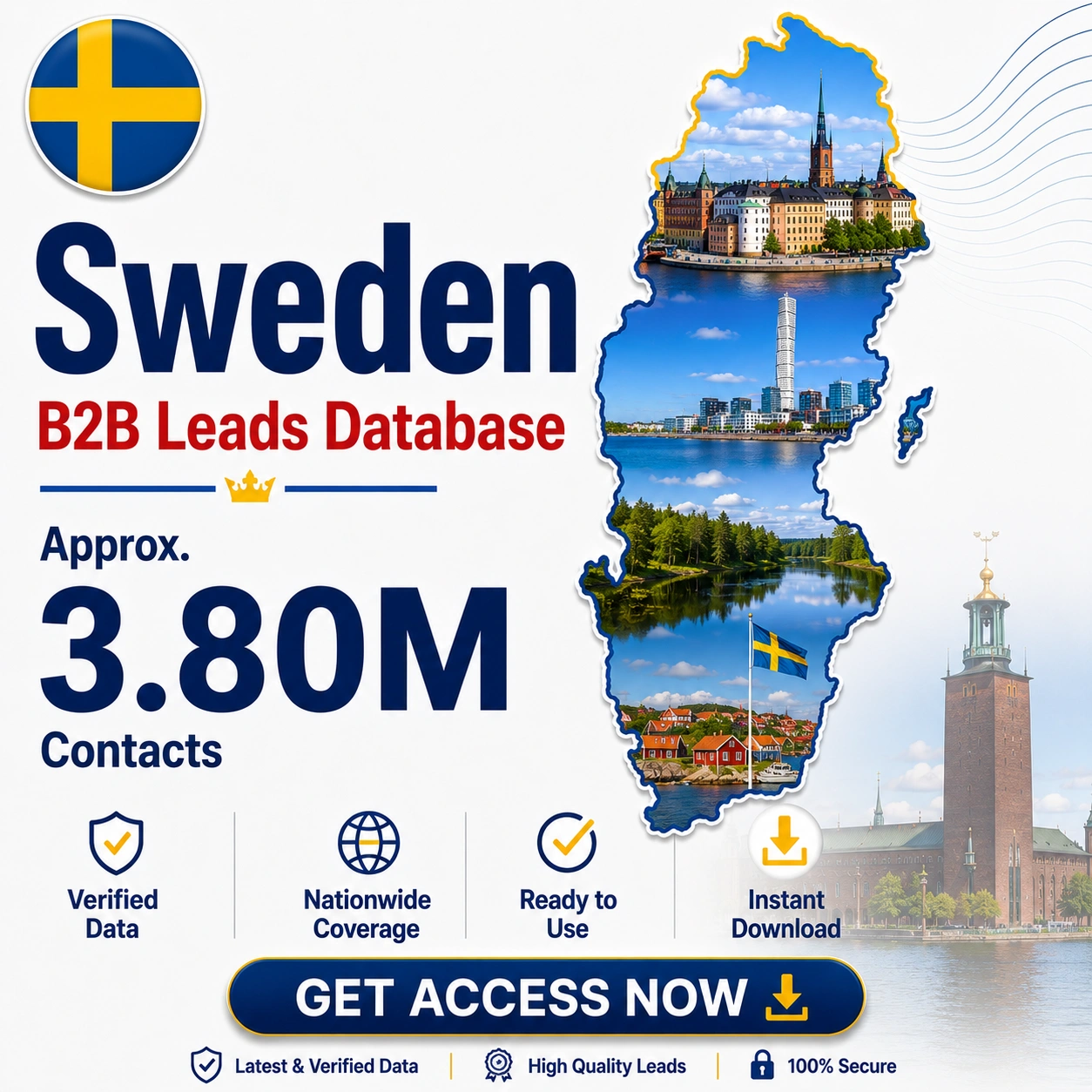 Sweden B2B Leads Database