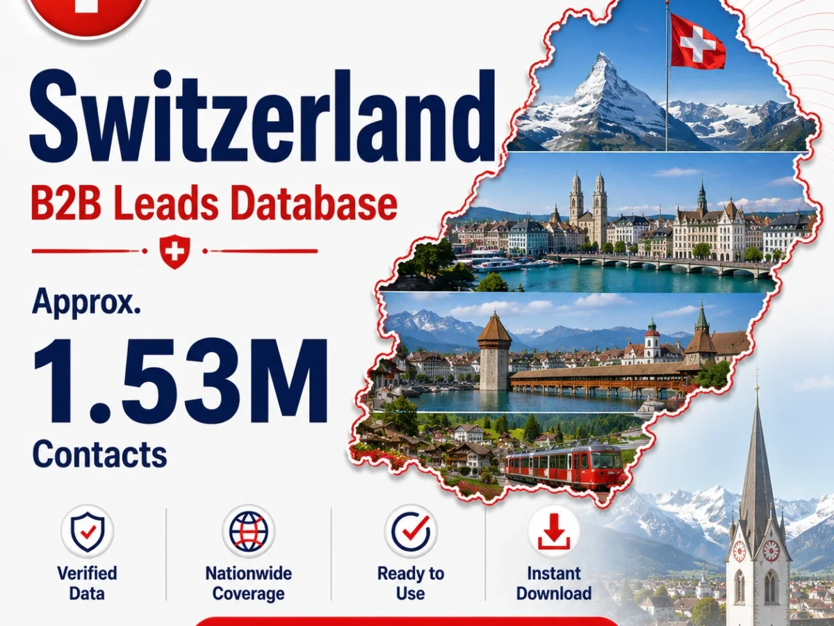 Switzerland B2B Leads Database