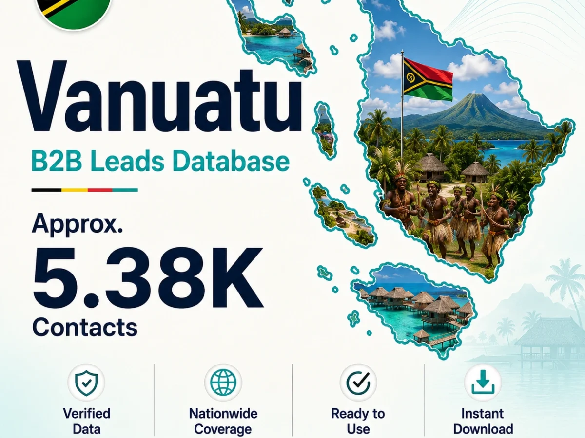 Vanuatu B2B Leads Database