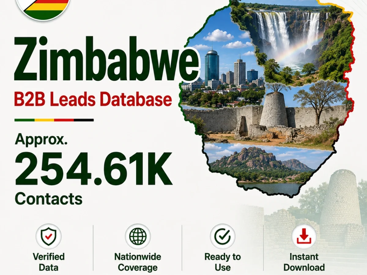 Zimbabwe B2B Leads Database